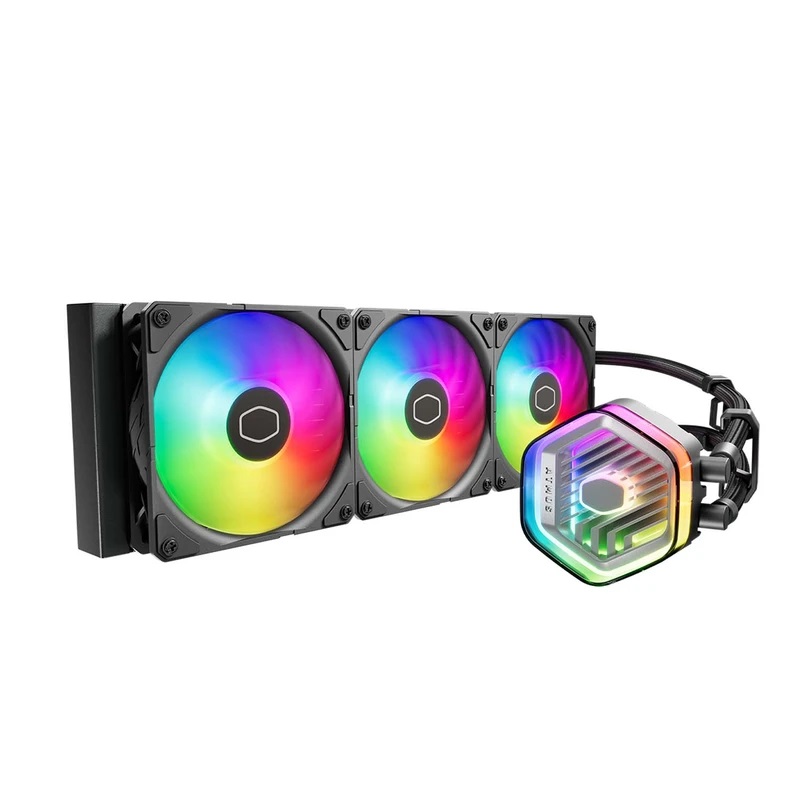 خنک کننده مایع پردازنده کولر مستر مدل COOLER MASTER MASTERLIQUID 360 ATMOS BLACK