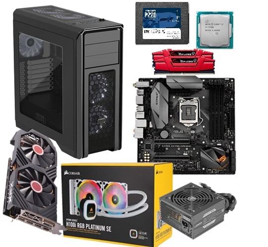 کیس استوک Core i5 - 16GB DDR4 - 1TB SSD - RX580 8GB