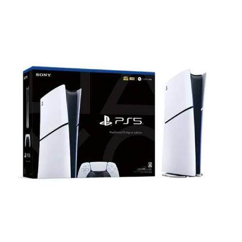 کنسول بازی سونی مدل PLAYSTATION 5 Slim نسخه دیجیتالی ظرفیت 825 گیگابایت ریجن اروپا 2116 به همرا یک دسته اضافی