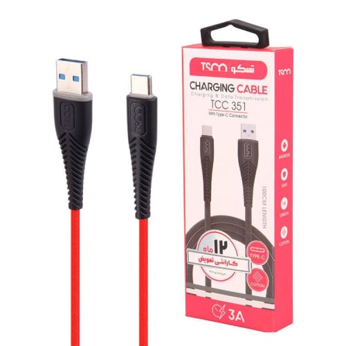 کابل شارژ تسکو مدل TSCO  TCC351