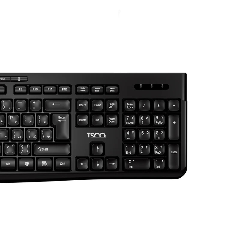 کیبورد بی سیم تسکو مدل TSCO TK 7007W